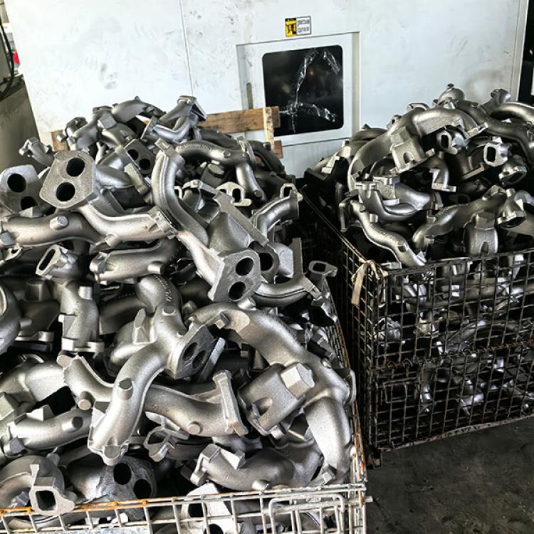 Gray Cast Iron Shell Casting Exhahust Manifold