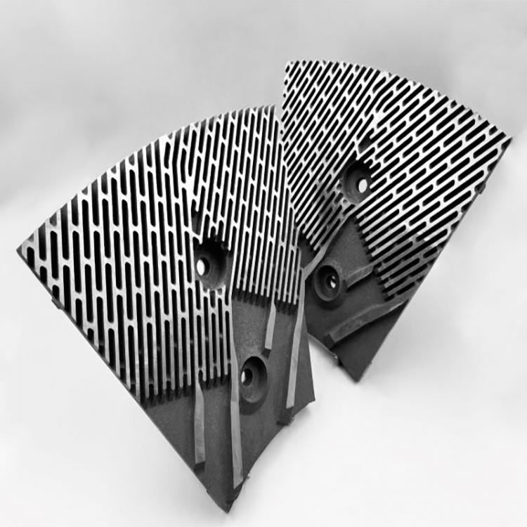 Paper Mill Using Grind Segment Refiner Disc Plate